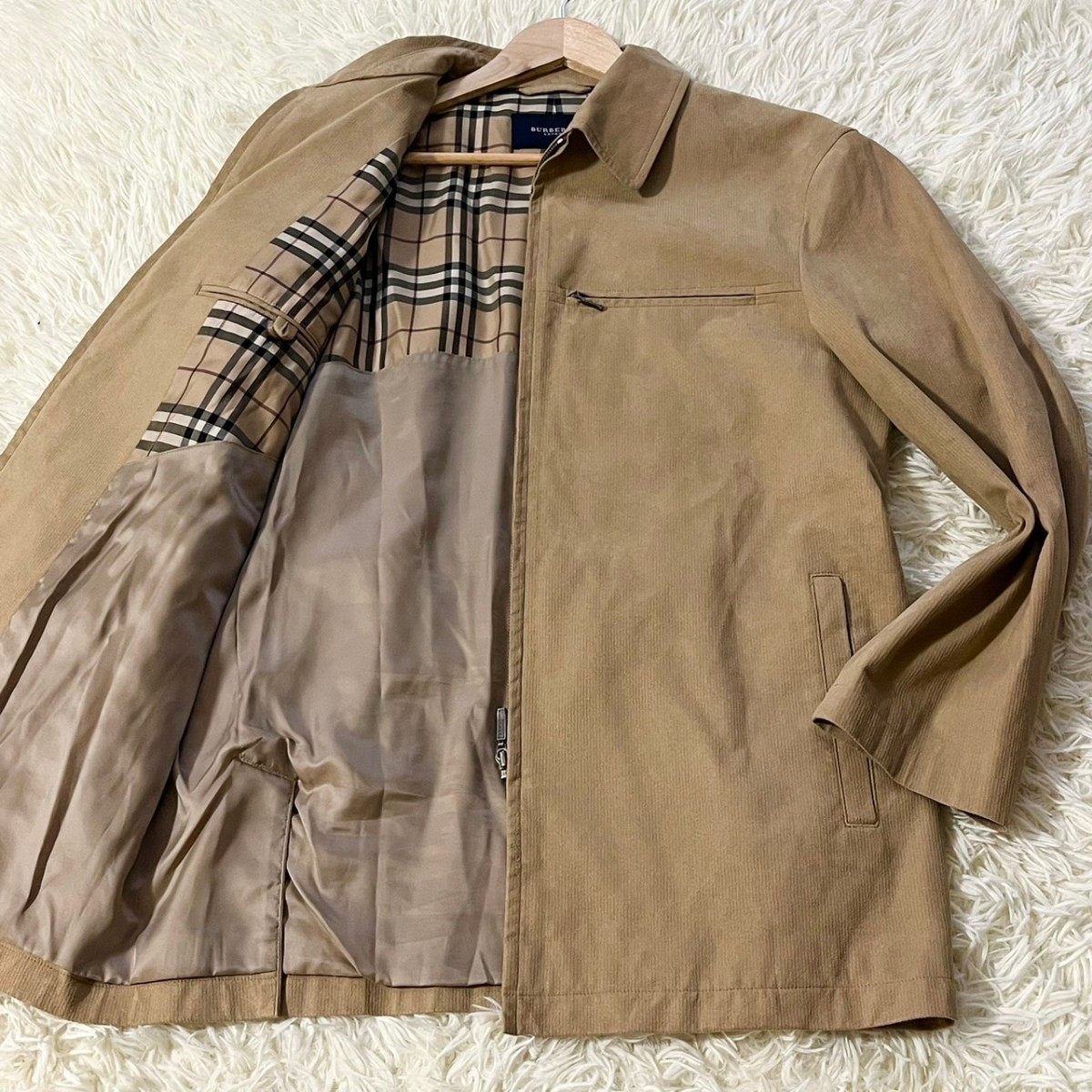 極美品/Lサイズ○BURBERRY LONDON バーバリーロンドン ノバチェック 