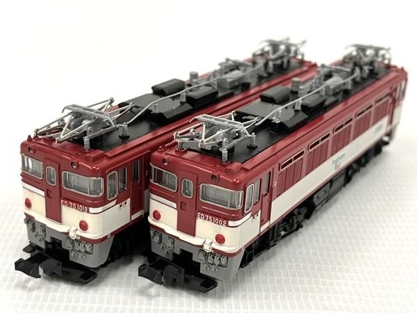TOMIX 2126 JR ED75 1000形 電気機関車 JR貨車更新車 計2両 鉄道模型