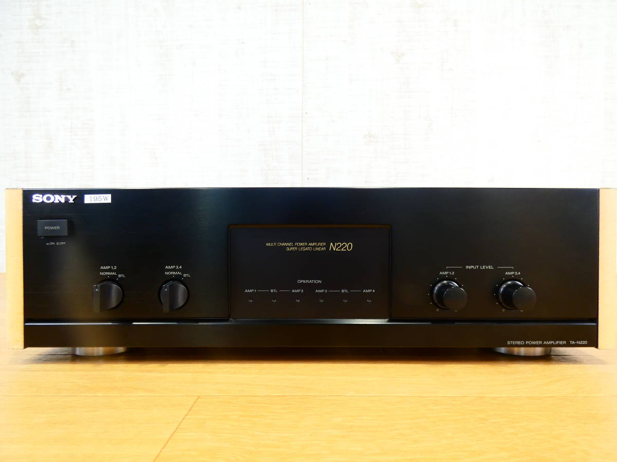 SONY ソニー TA-N330ES ステレオパワーアンプ □a244512z SONY TA