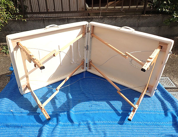 即決可能】world JB ワールドジェイビー エステ マッサージベッド 木製