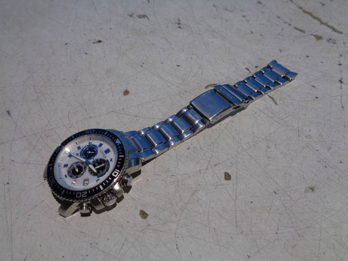 CITIZEN E610-S662977 エコドライブ 腕時計 ジャンク E610-S062977 