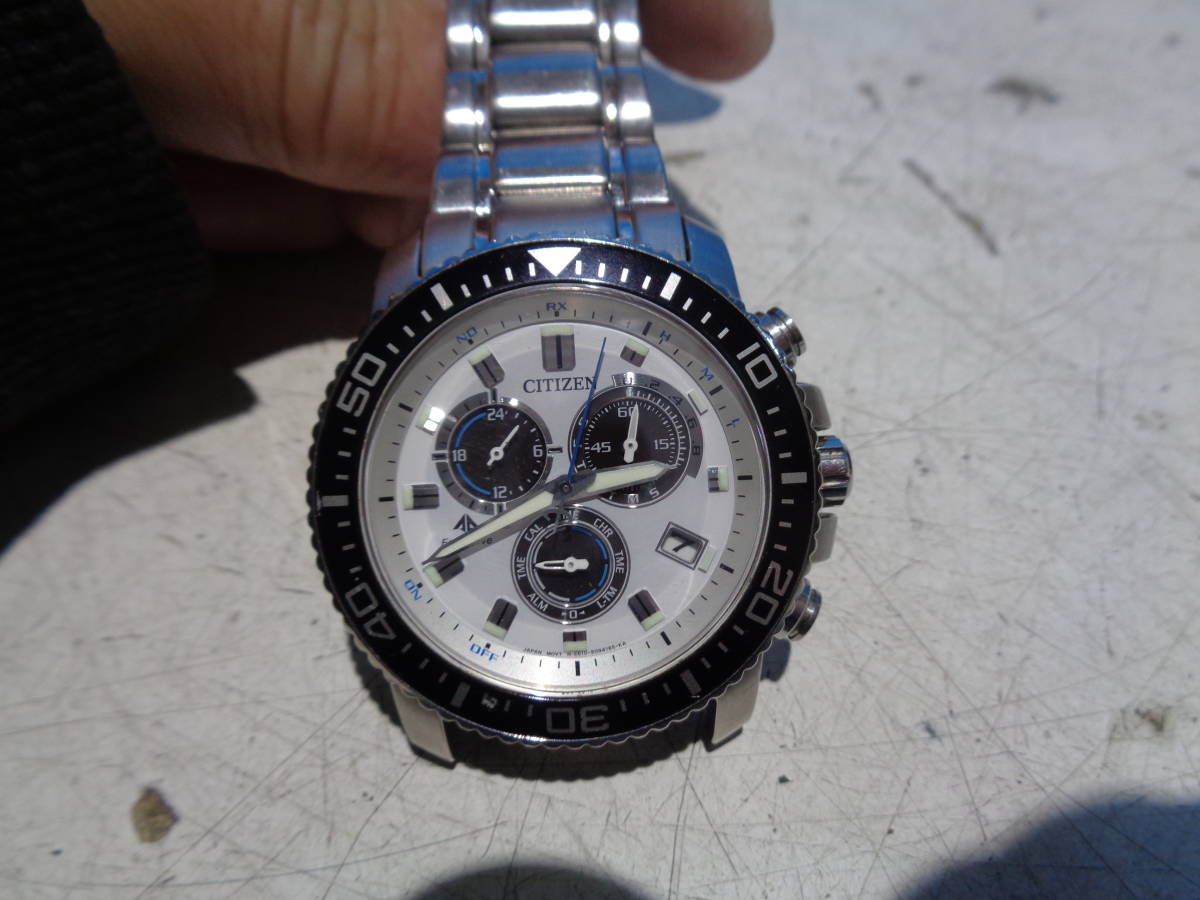 CITIZEN E610-S662977 エコドライブ 腕時計 ジャンク E610-S062977 