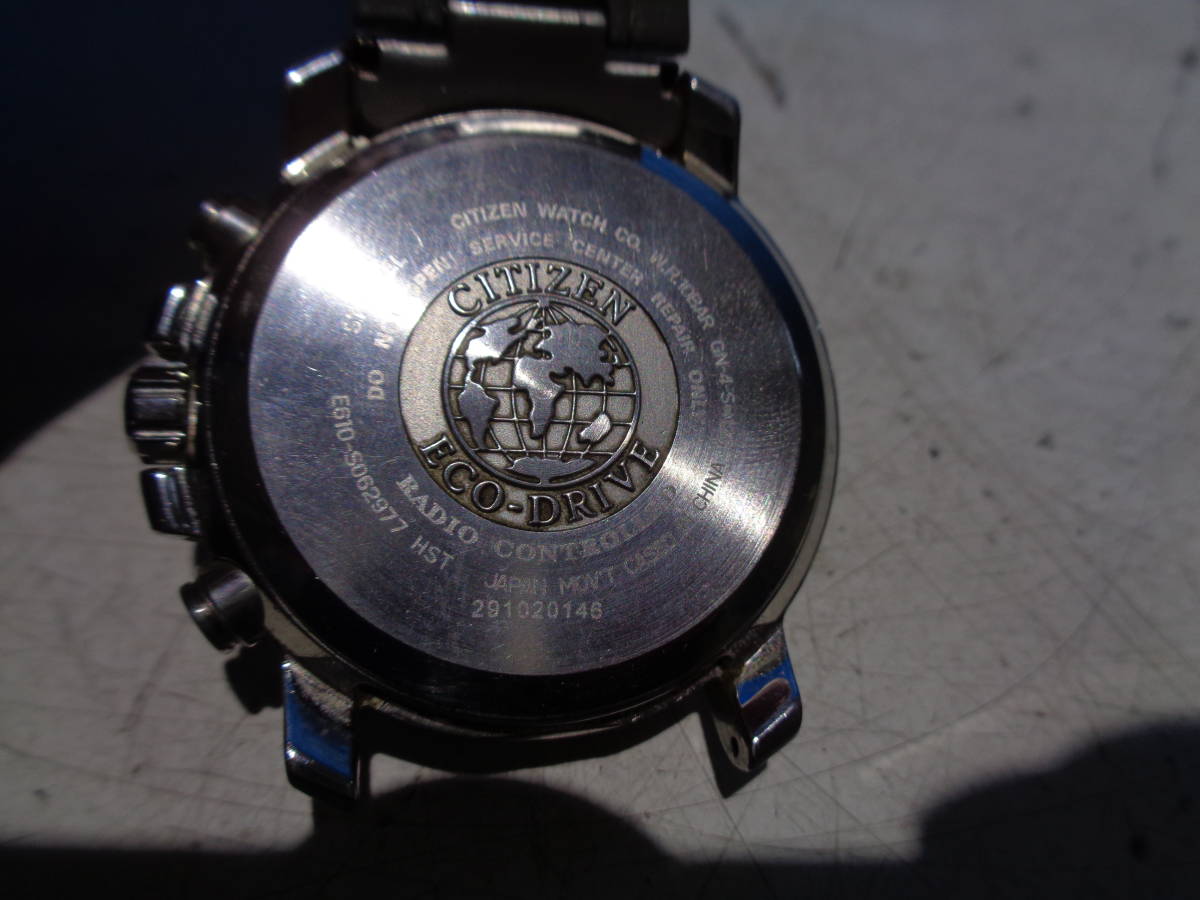CITIZEN E610-S662977 エコドライブ 腕時計 ジャンク E610-S062977 