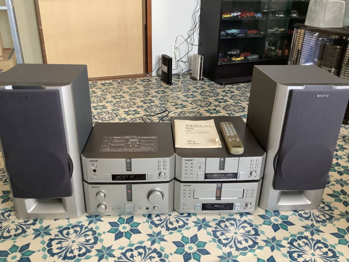SONYソニー DHC-MD717 ミニハイファイコンポーネントシステム