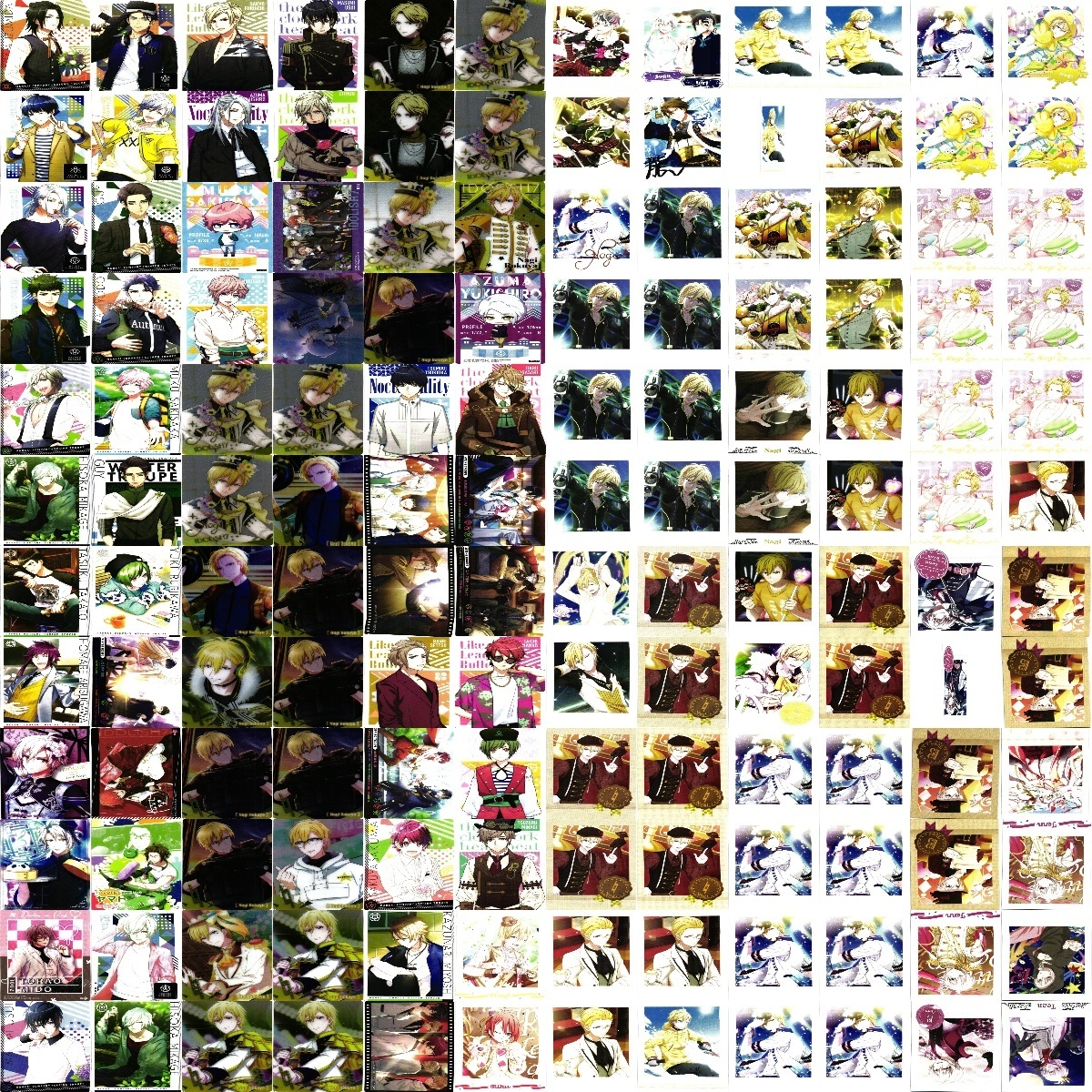 アイドリッシュセブン　アイナナ　カード　ぱしゃこれ　ウエハース　トレカ　まとめ　大量　アニメ　144枚　f990 o23-1 1222