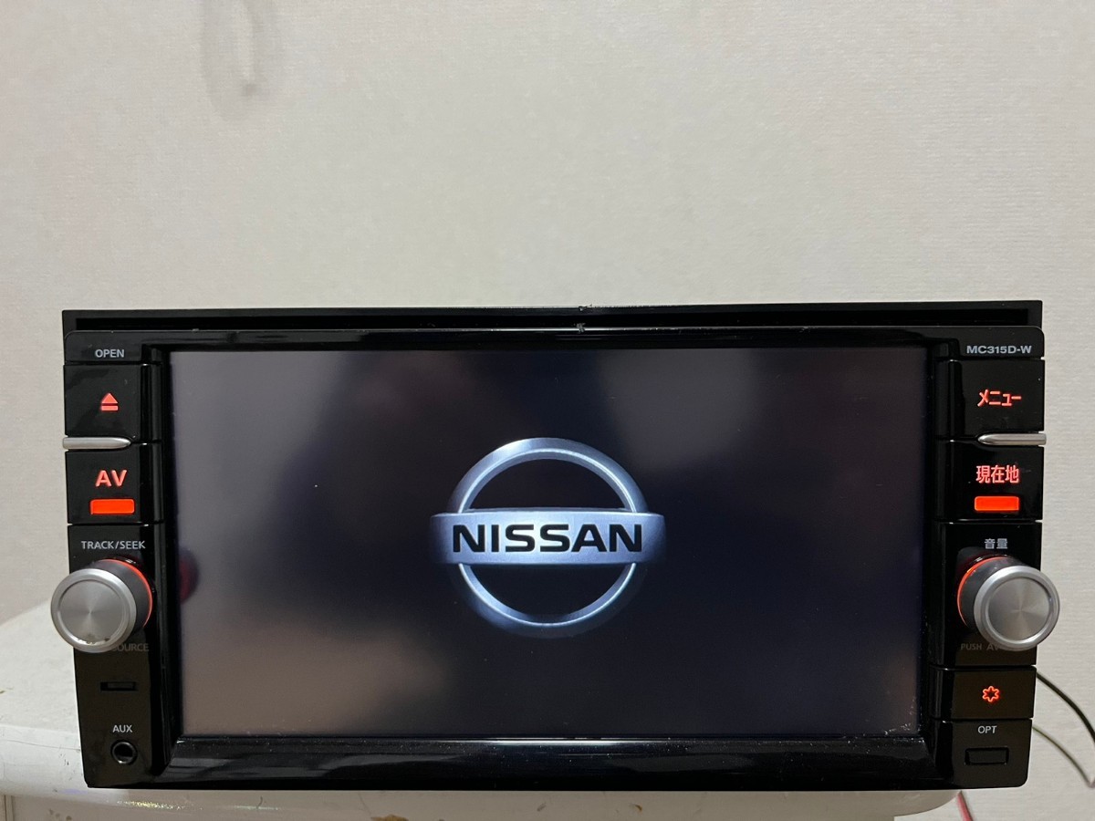 日産純正 MC315D-W/2015 MC315D-W 日産純正 日産 フルセグナビ 地図