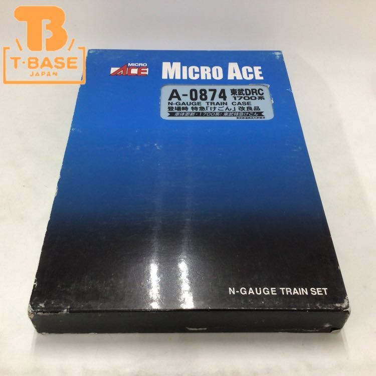 1円〜 動作確認済み 破損 MICRO ACE Nゲージ A-0874 東武DRC 1700系 登場時 特急 けごん 改良品