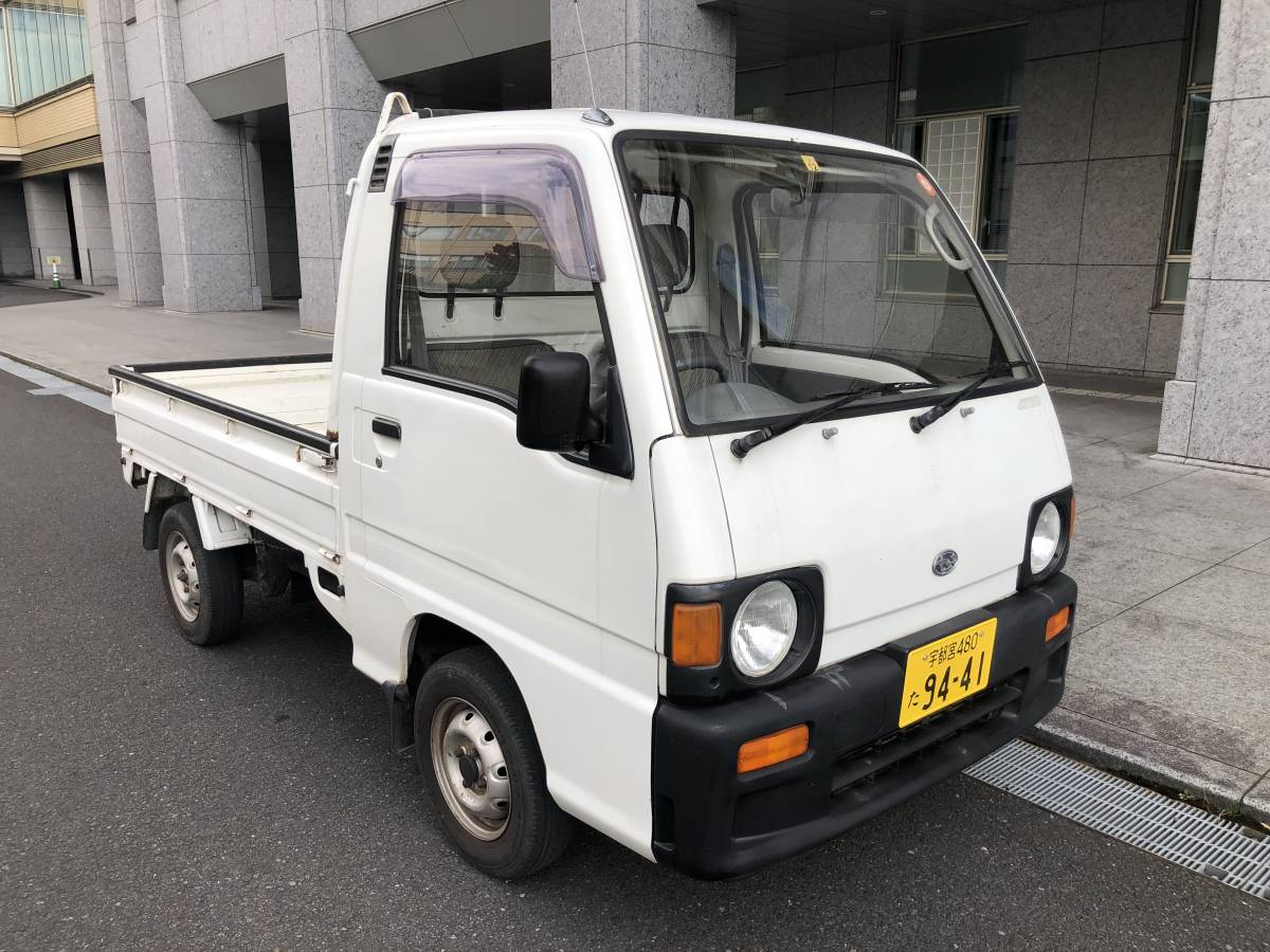 絶好調 H3 スバル サンバートラック4WD 8.2万km 現状販売99000円 車検2年受渡158000円