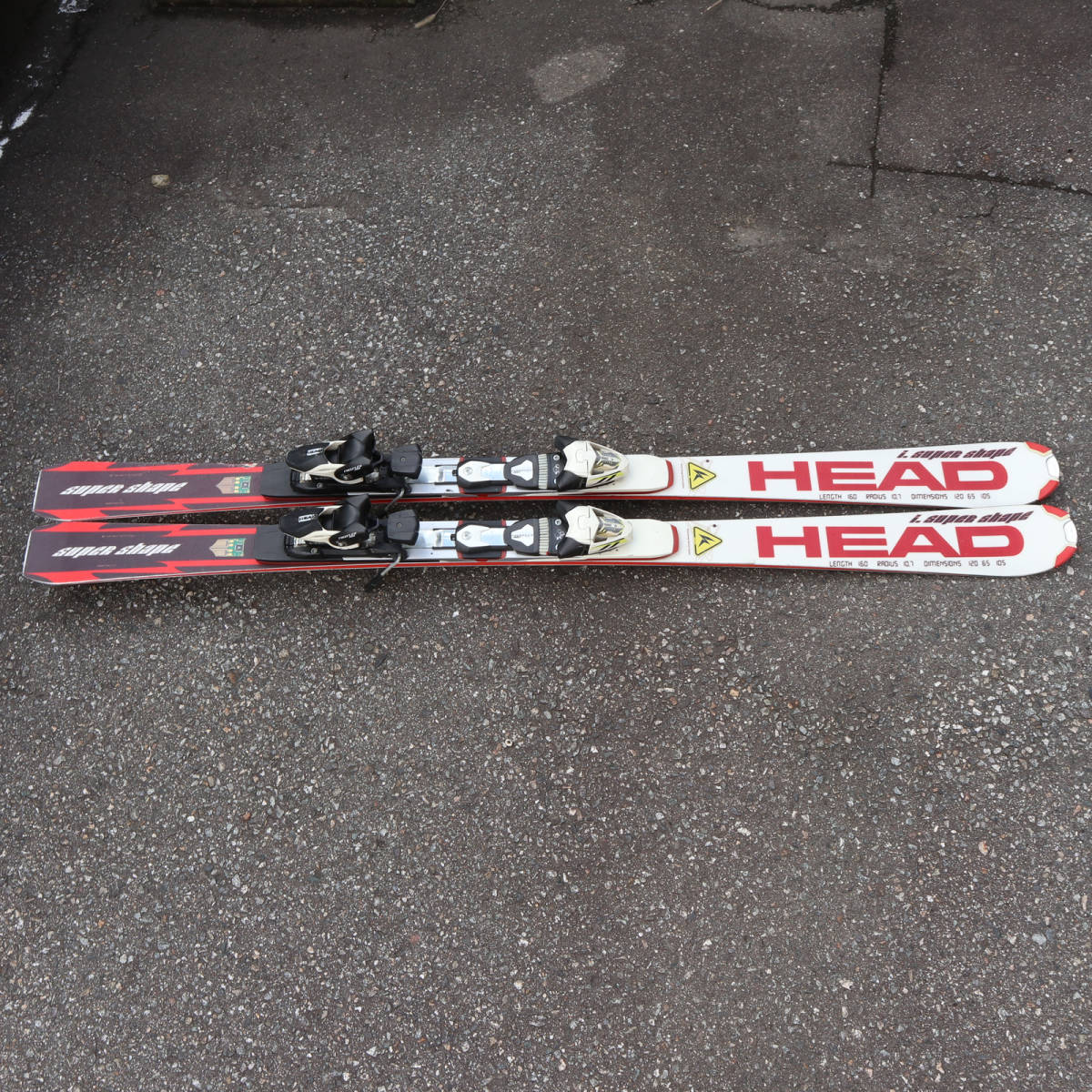HEAD DEMO i.super shape 160cm ヘッド スキー板 M446240