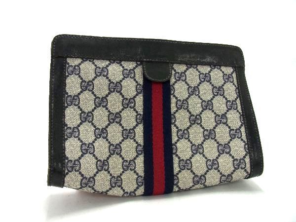 GUCCI グッチ オールドグッチ シェリー クラッチバッグ 67・014