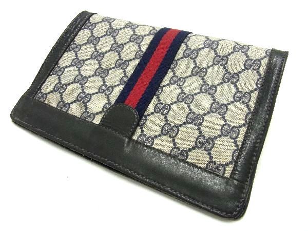 GUCCI グッチ オールドグッチ シェリー クラッチバッグ 67・014