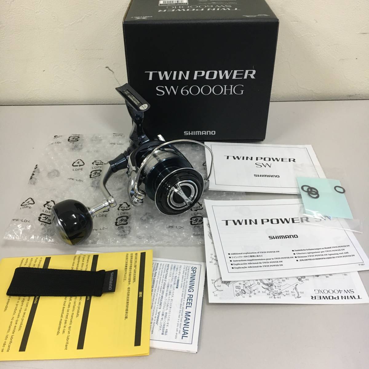 シマノ 21 ツインパワー SW 6000HG SHIMANO TWINPOWER　中古品