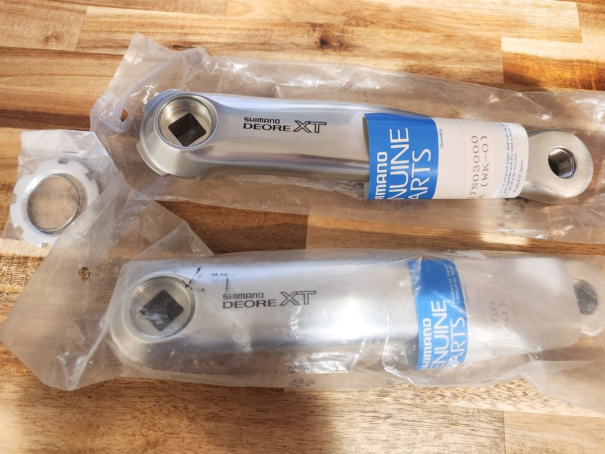 新品 未使用 Shimano Deore XT FC-M739 クランク old MTB オールド 