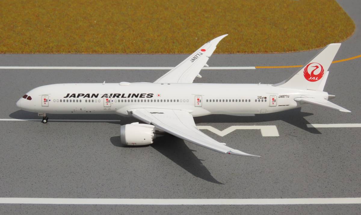 JAL B787-9 JA877J JAL B787-9 JA877J（フラップダウン） フラップ