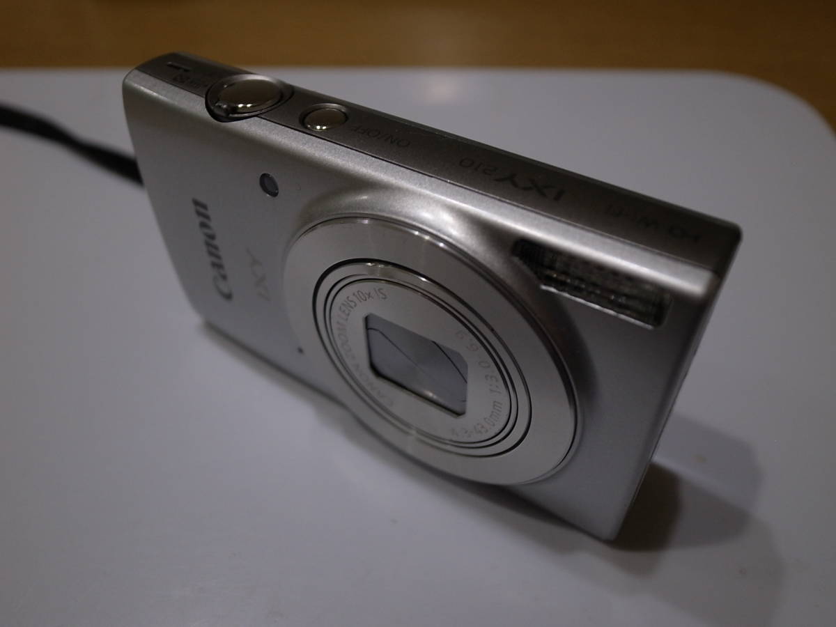 ◯Canon IXY210 シルバー PC2332 Canon IXY 210 シルバー/光学10倍ズーム Wi-Fi搭載 光学式手振れ補正