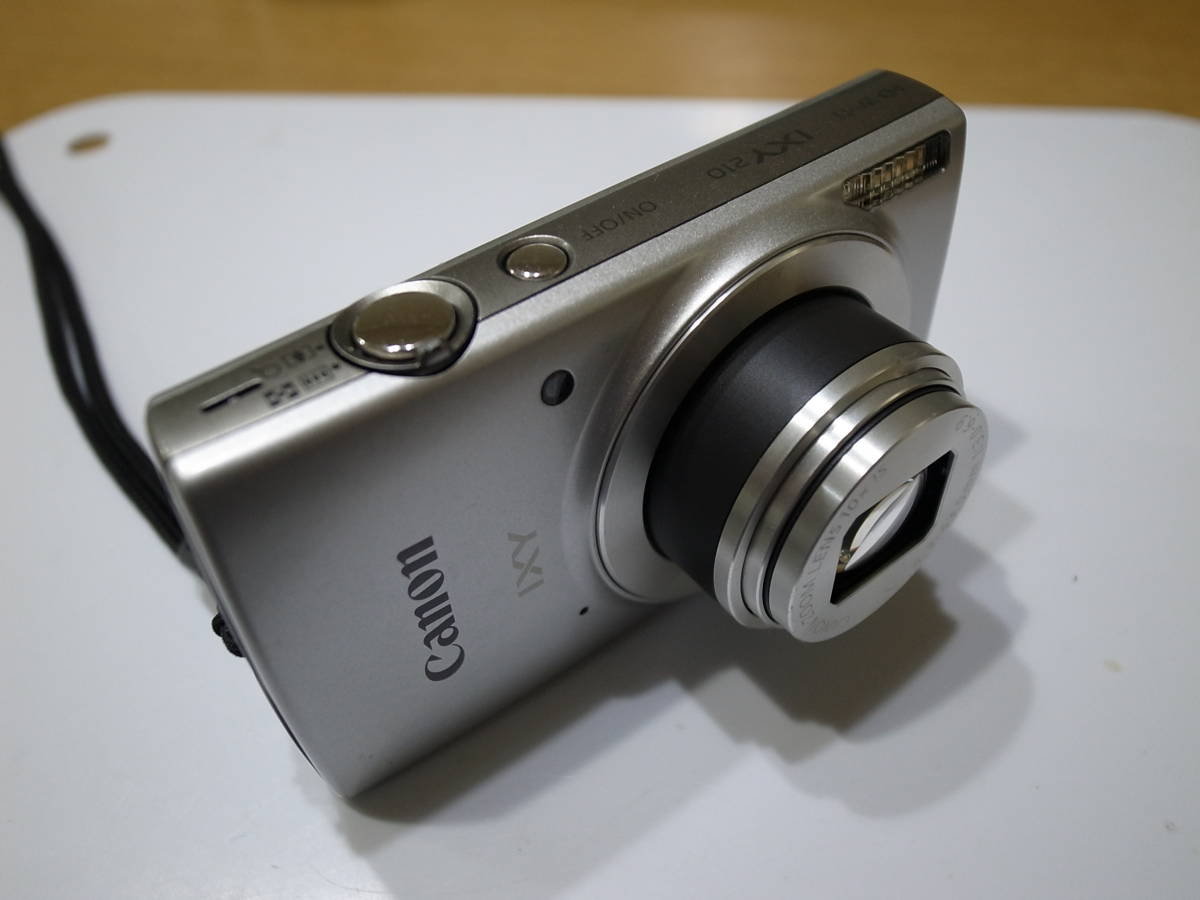 Canon IXY 210 シルバー/光学10倍ズーム Wi-Fi搭載 光学式手振れ補正