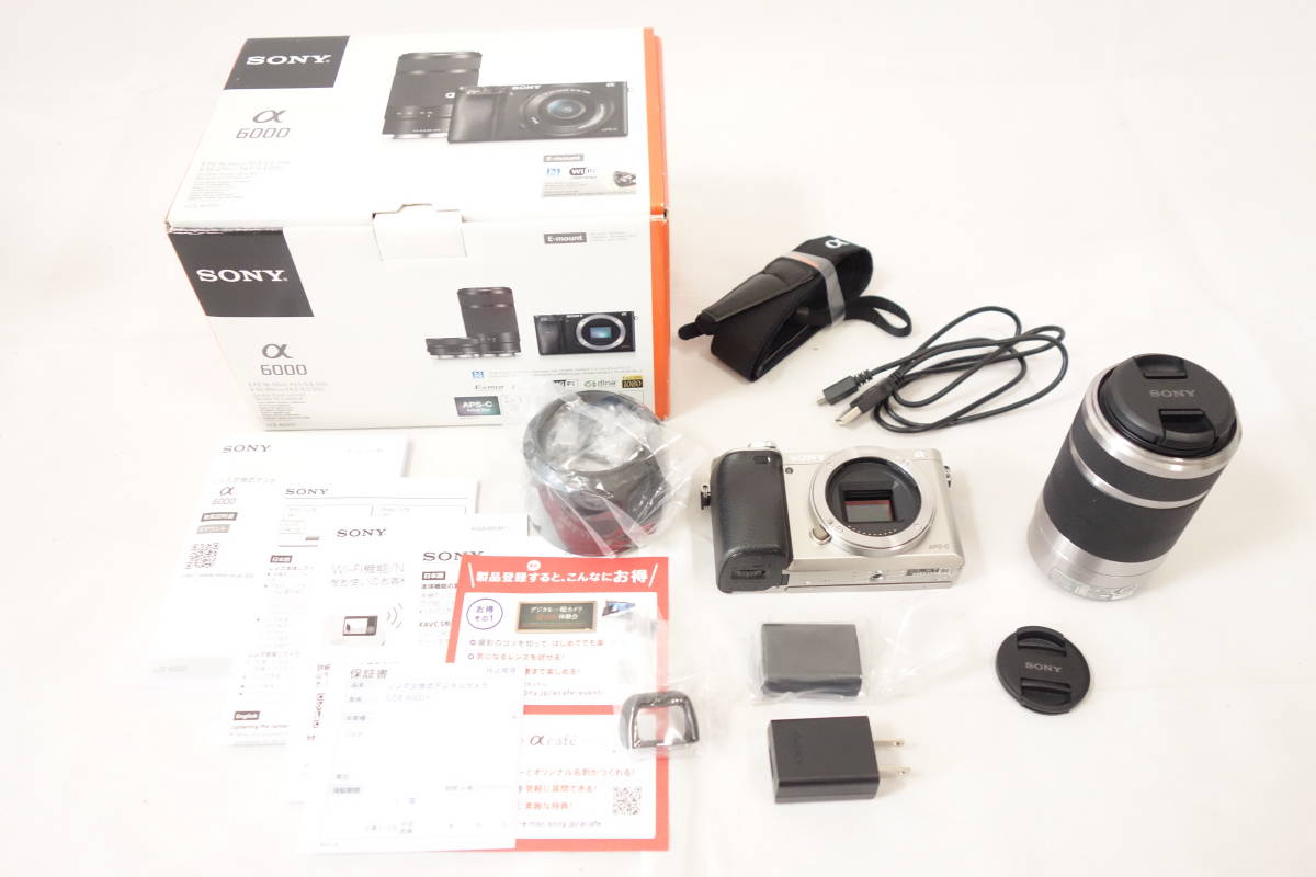 α6000 ダブルズームレンズキット SONY ILCE-6000Y ソニー ミラーレス 