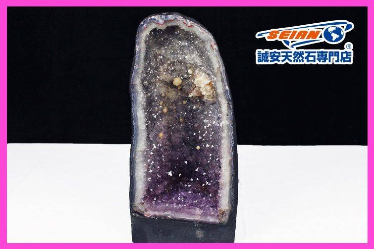 1円スタート！誠安◇13.8Kg ブラジル産 アメジストドーム 同梱不可[T611-9866]