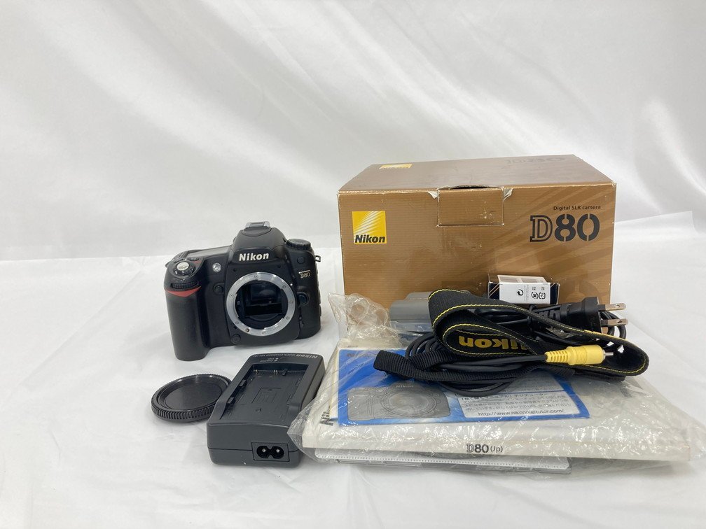 アウトレット公式 Nikon ニコン 一眼レフデジタルカメラ D80 箱付き