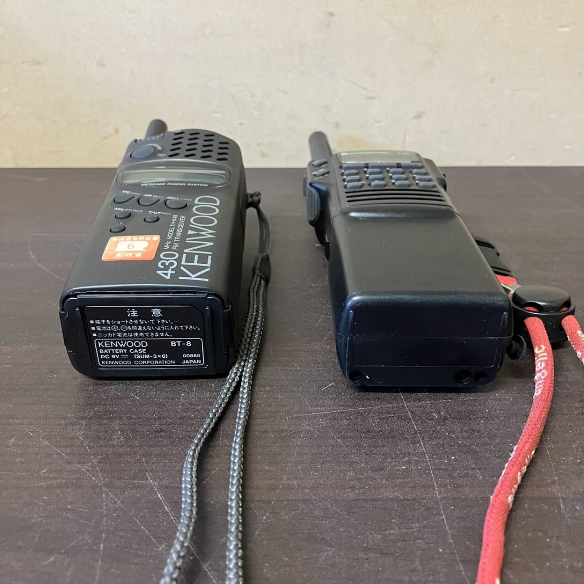 特定小電力トランシーバー KENWOOD DEMITOSS 0 ケンウッド UBZ-LU20B 特定小電力トランシーバー KENWOOD DEMITOSS 0 ケンウッド UBZ-LU20B
