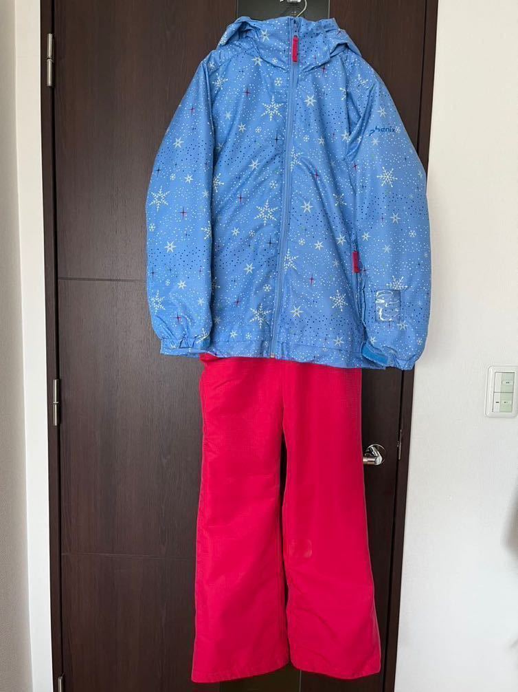 クリーニング済】フェニックス/Phenix オンライン スキーウェア 子ども