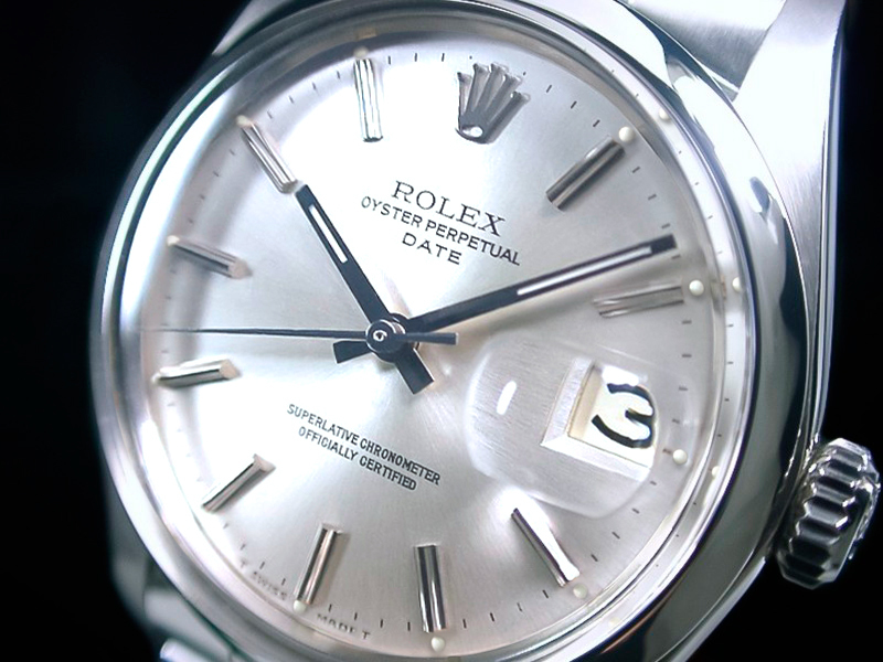 ★超美品 ROLEX ロレックス オイスターパーペチュアル Ref.1500 名機Cal.1570 7835 シルバー 綺麗！★