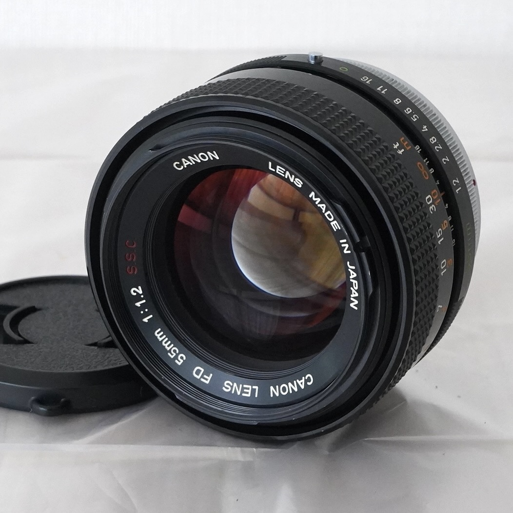 キャノン Canon FD 55mm F1.2 S.S.C Oマーク FD 55mm F1.2 良品 ヱOA4e