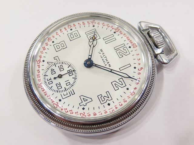 ウォルサム 懐中時計 手巻き ジャンク品 経年保管品 1907年製
