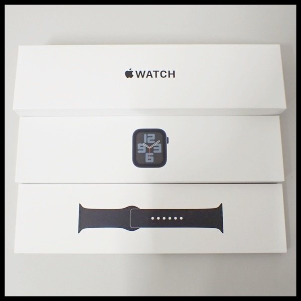 送料無料，本物保証 Apple Watch SE 第2世代 アップルウォッチ 44mm ミッドナイトアルミニウムケース スポーツバンド GPS/Cellular A2724(スマートウォッチ本体)｜売買されたオークション情報、yahooの商品情報をアーカイ スマートウォッチ本体