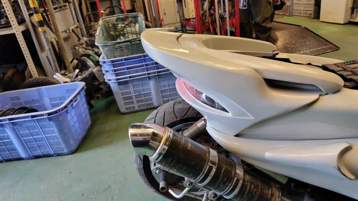 管A0】ヤマハ・マジェスティC・SG03J・社外ボルトオンロンホイキット 