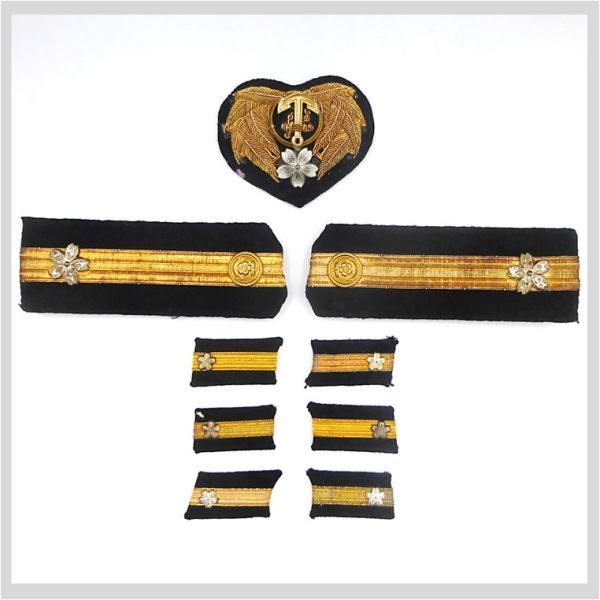 未使用 IJN Commander 大日本帝国海軍 造兵中佐 肩章 前期大型 未使用 IJN Commander 大日本帝国海軍 造兵中佐 肩章 前期大型 【公式