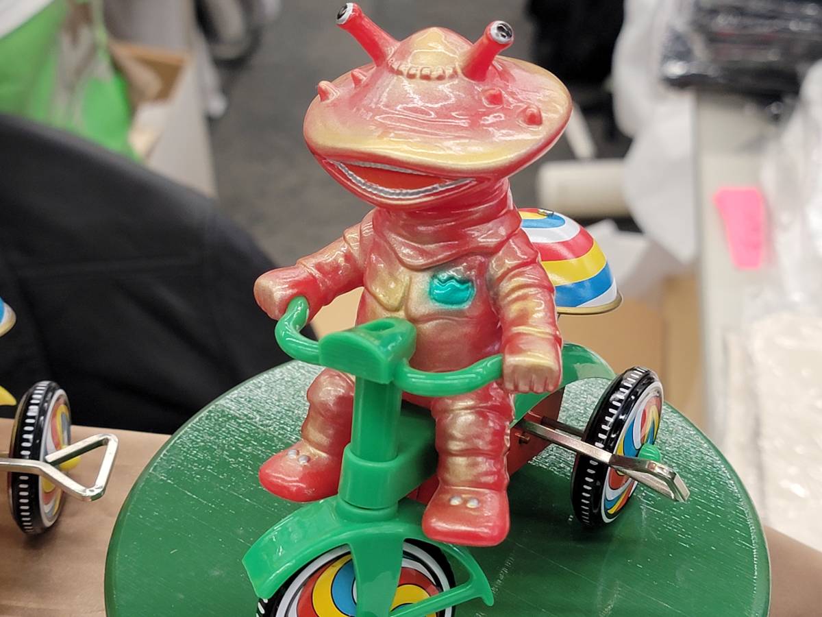 M1号セブンガー 三輪車未使用品 ソフビ