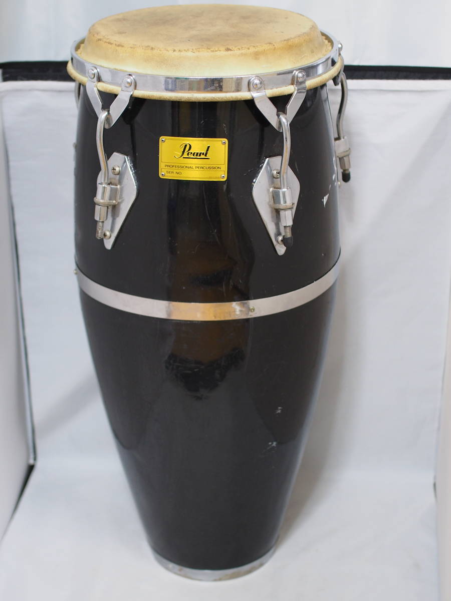 コンガ Pearl パール professional percussion 型番不明 民族楽器 中古