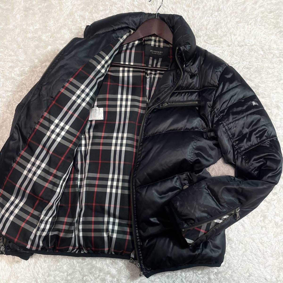 ☆極美品☆圧巻！シャドーチェック☆バーバリーブラックレーベル 美品