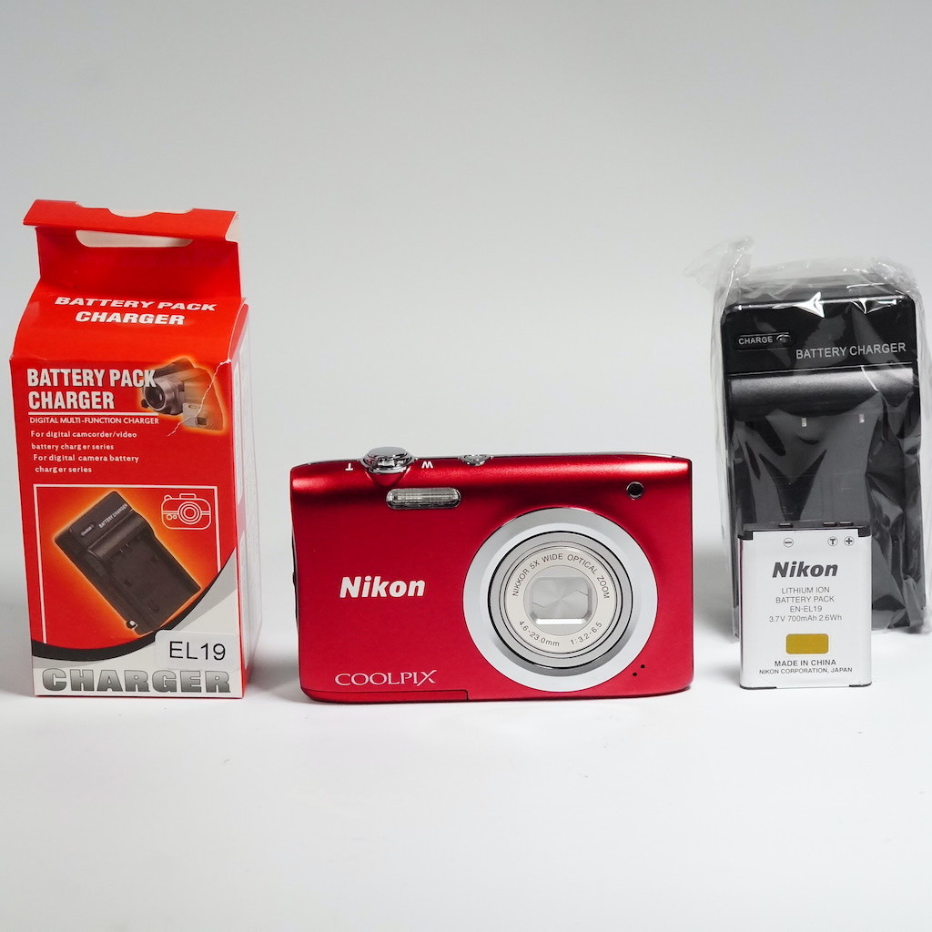 【動作確認済】 Nikon ニコン COOLPIX A100 レッド Nikon ニコン COOLPIX A100 レッド 動作OK 1週間保証 /9620 A100 Nikon