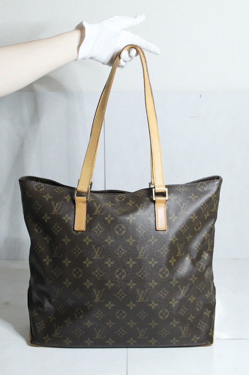 28.LOUIS VUITTON ルイヴィトン モノグラム ガバ メゾ ブラウン