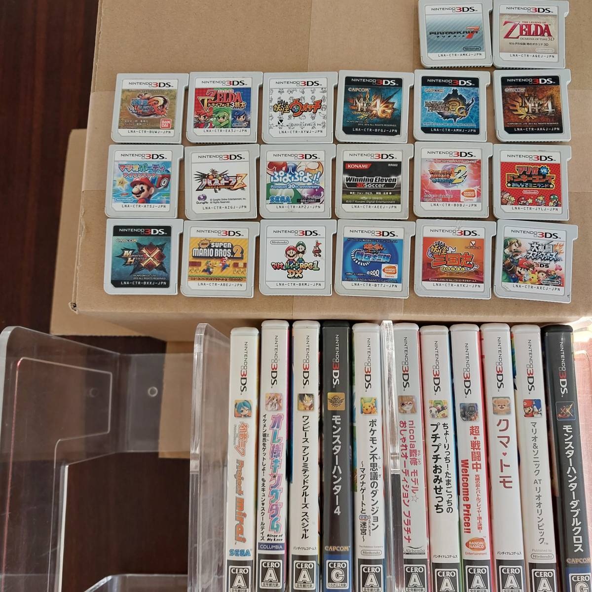 【1円～】3DS ソフト 31本 まとめ マリオカート7 ゼルダの伝説 時のオカリナ 3D 超・戦闘中 初音ミク ワンピース 妖怪ウォッチ 他 FP590