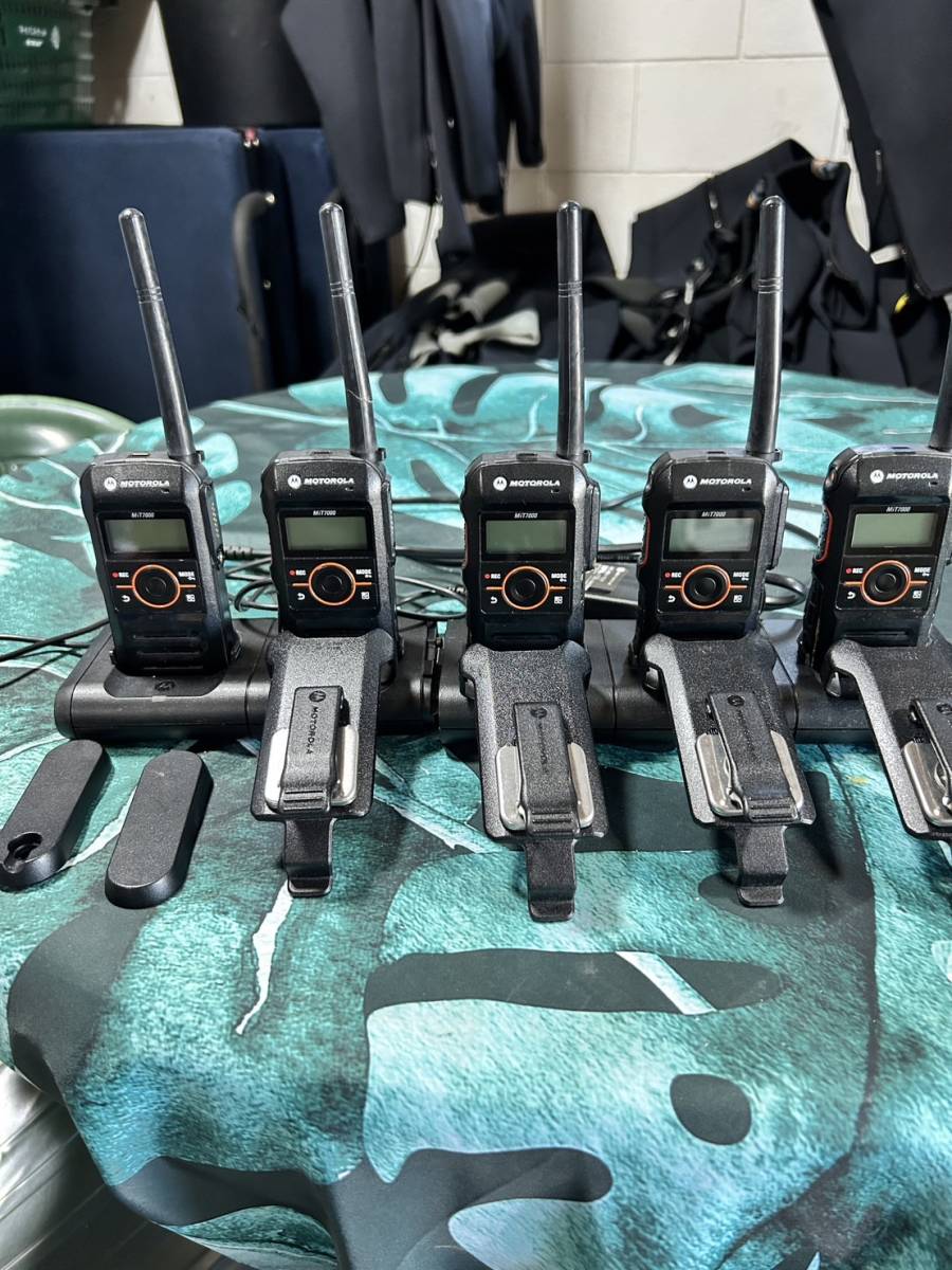 モトローラーMiT７０００　５台セット　免許局　