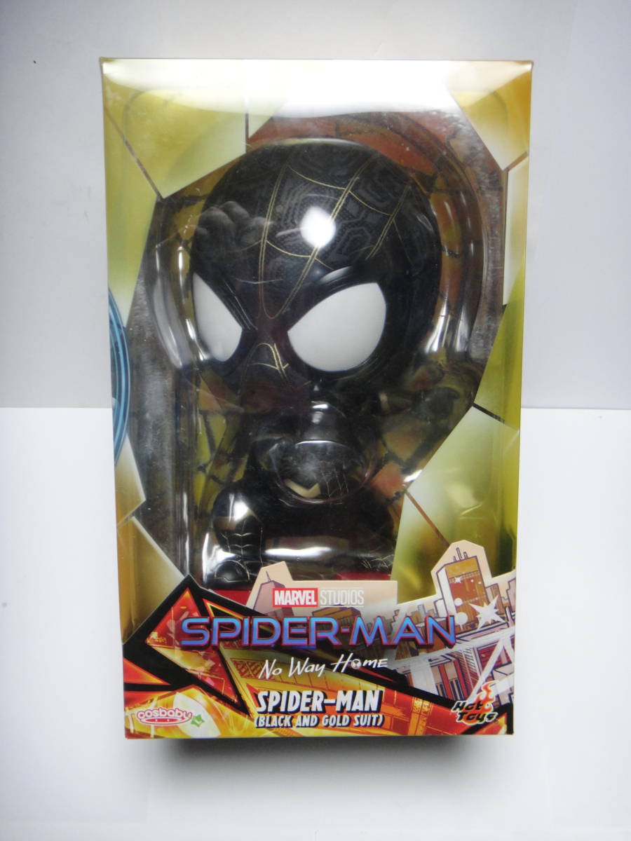 ホットトイズ コスベイビー スパイダーマン ブラック＆ゴールドスーツ