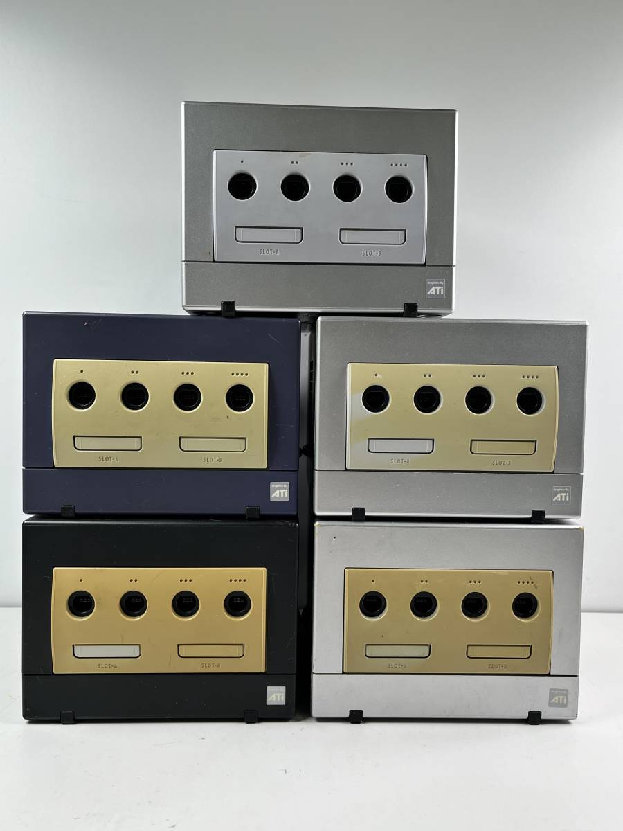 ♪【中古】Nintendo GAME CUBE 本体 5台 まとめ 任天堂 ゲームキューブ