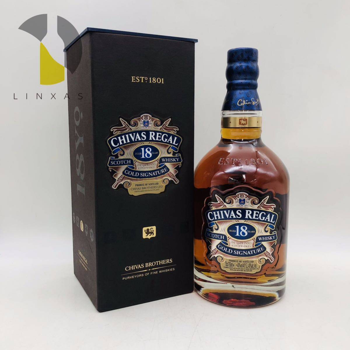 人気SALE，爆買い】 【未開栓】CHIVAS REGAL シーバスリーガル 18年