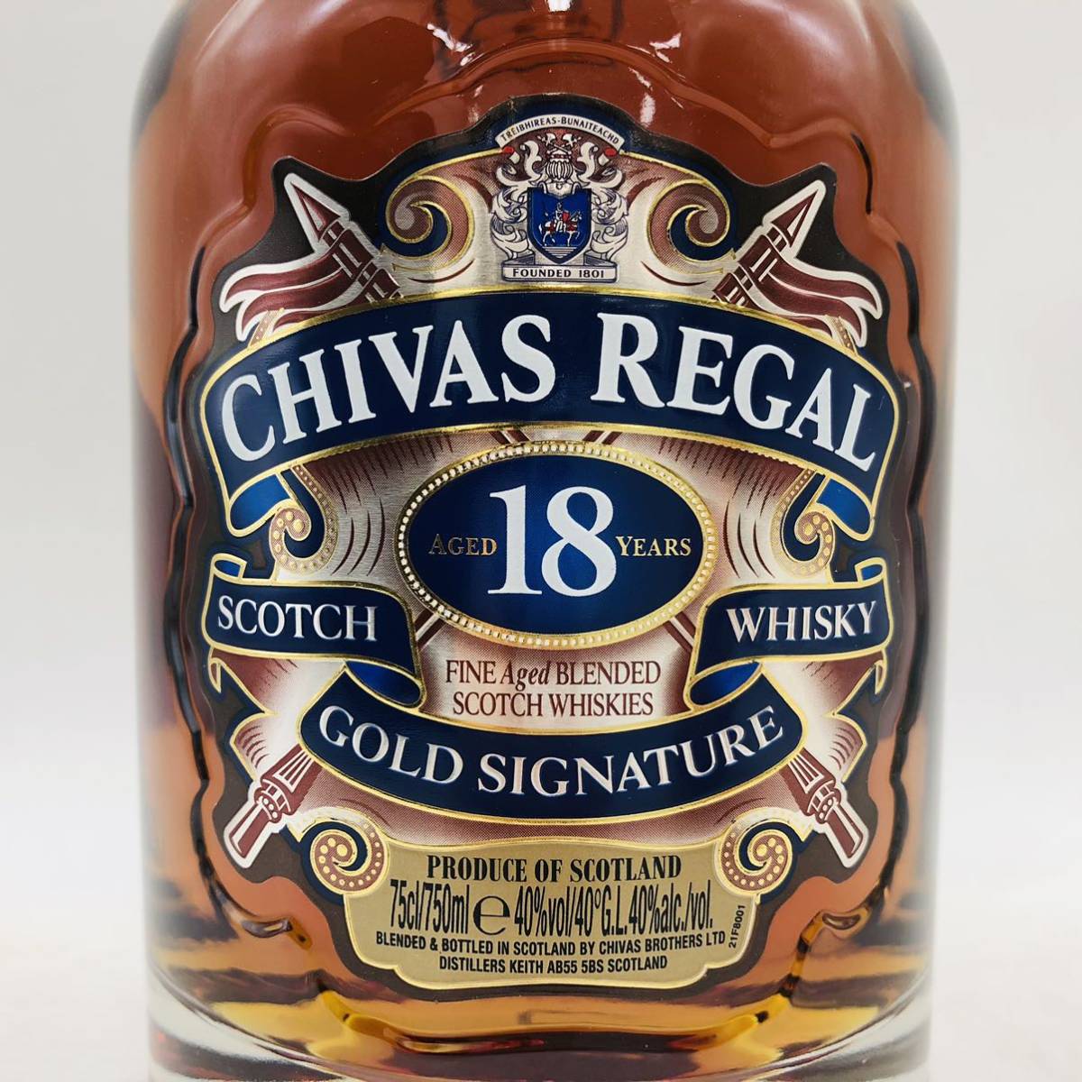 人気SALE，爆買い】 【未開栓】CHIVAS REGAL シーバスリーガル 18年 