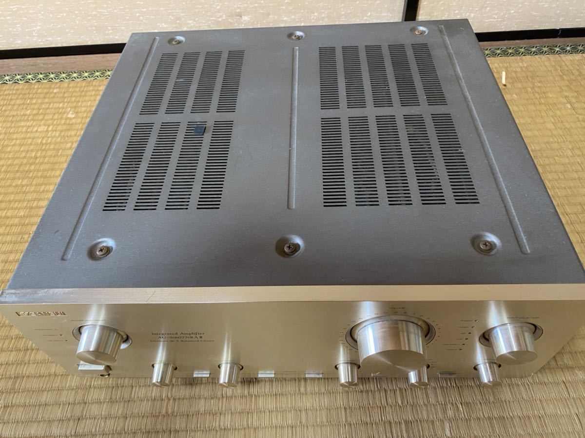 サンスイ SANSUI AU-α607NRA Ⅱ プリメインアンプ ジャンク プリメイン