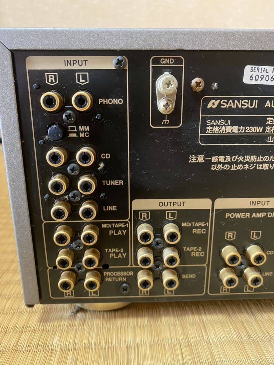サンスイ SANSUI AU-α607NRA Ⅱ プリメインアンプ ジャンク プリメイン