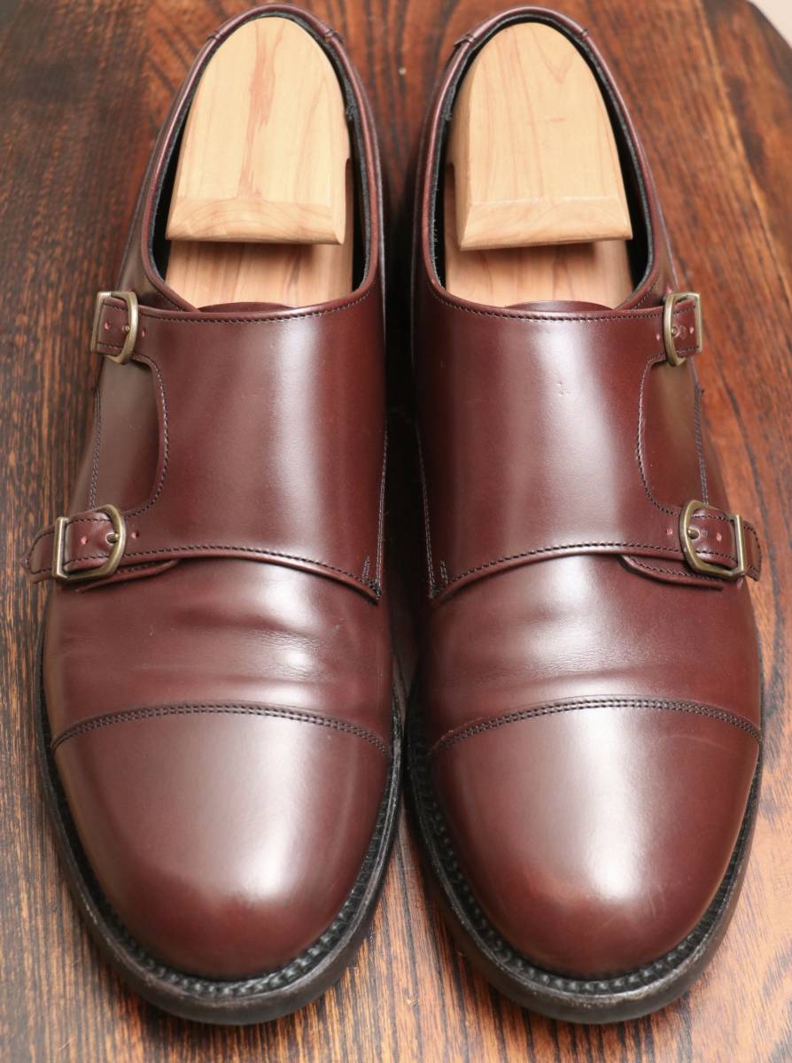 REGAL リーガル ダブルモンクストラップ キャップトゥ グッドイヤーウェルト ブラウン 26.5cmEE リッジウェイソール 