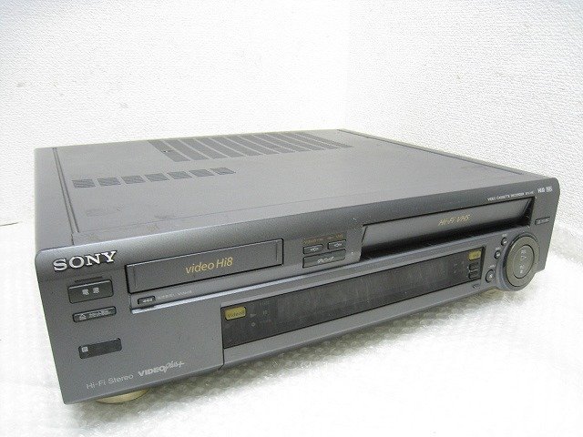 SONY WV-BW1 Hi8⁄VHS ビデオデッキ (premium vintage) PK14028S☆SONY