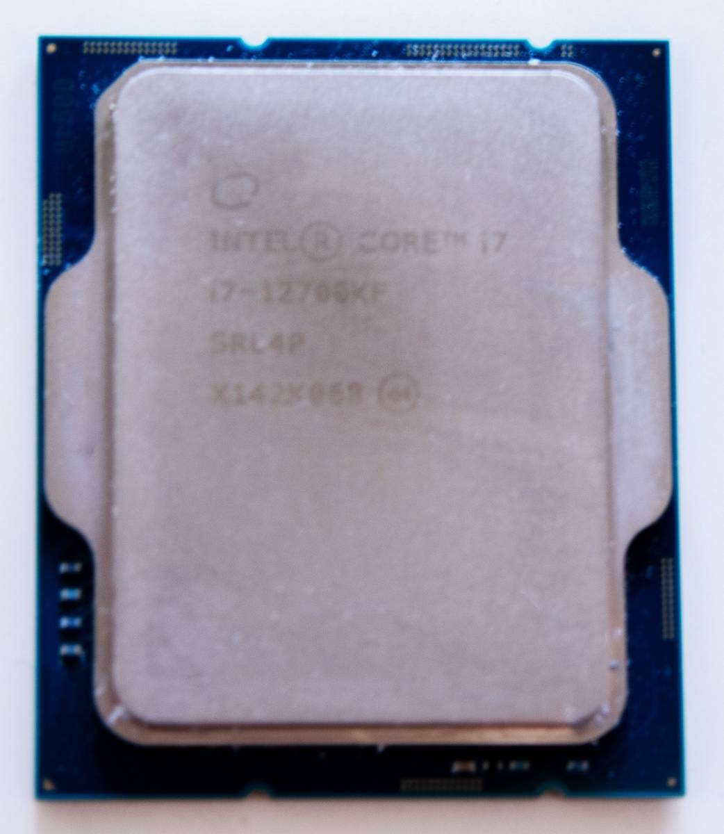 CPU intel Core i7-12700KF Intel 【公式通販】