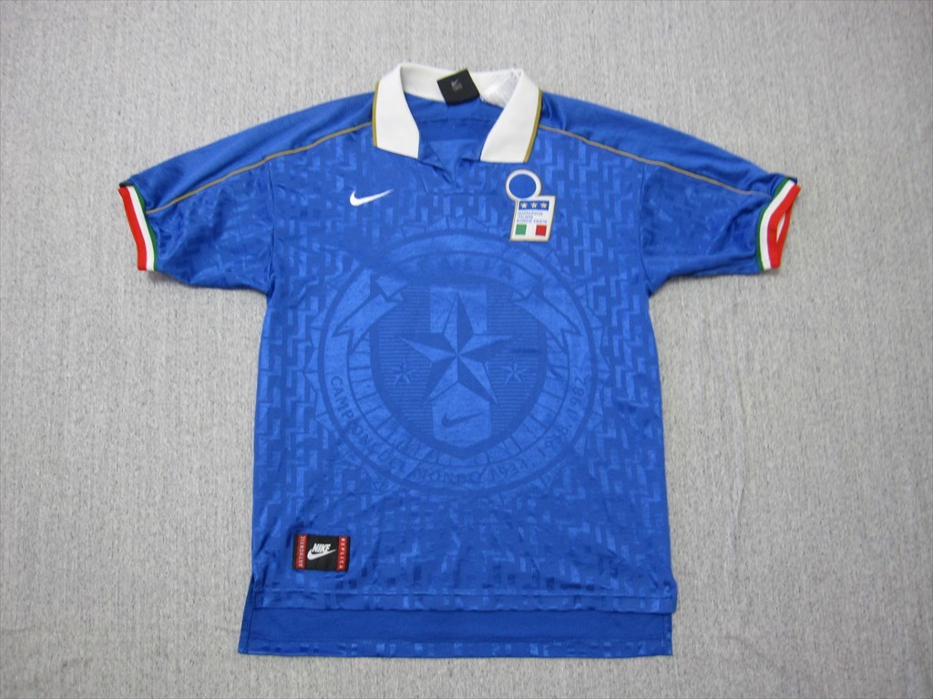 【正規品】NIKE製 イタリア代表 半袖 ユニフォーム アズーリ 
