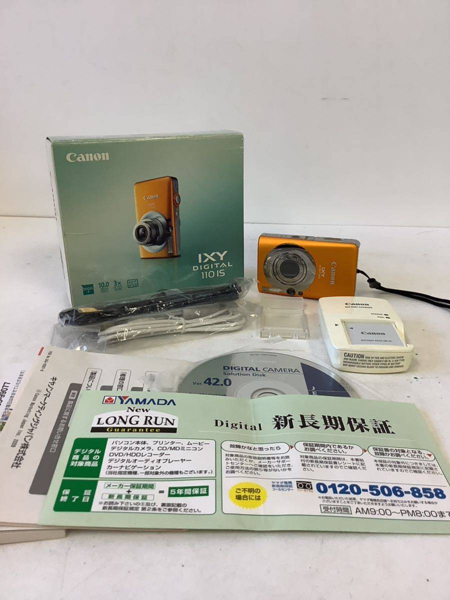○営HM104-A8S60【埼玉発】Canon IXY DIGITAL 110IS キャノン