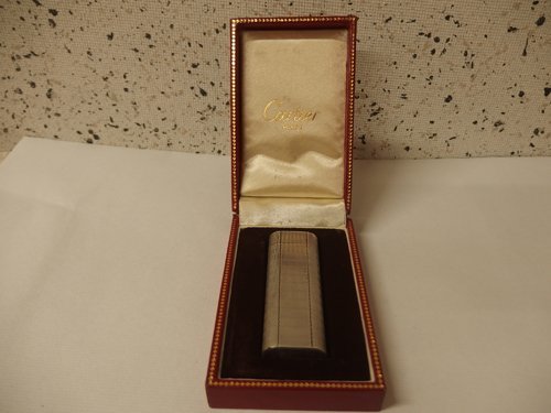 HOT，定番人気 1130555a Cartier PARIS シルバー ガスライター カルティエ/パリ/ケース入り/7.5&times;2.5&times;1.3cm程/ 品(カルティエ)｜売買されたオークション情報、yahooの商品情報をアーカイブ公開 - オークファン カルティエ